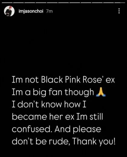 Rosé’s alleged ex sets record straight after Toxic Till the End release