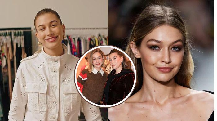 Hailey Bieber makes post-baby debut at Gigi Hadid’s Event