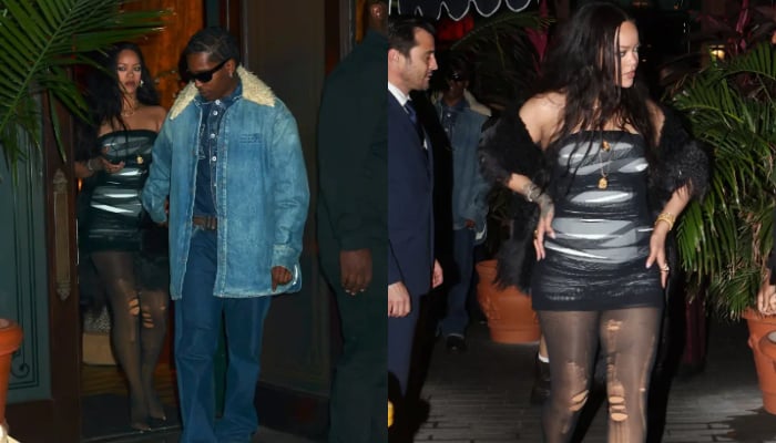 Rihanna flaunts killer curves during Miami night out with A$AP Rocky