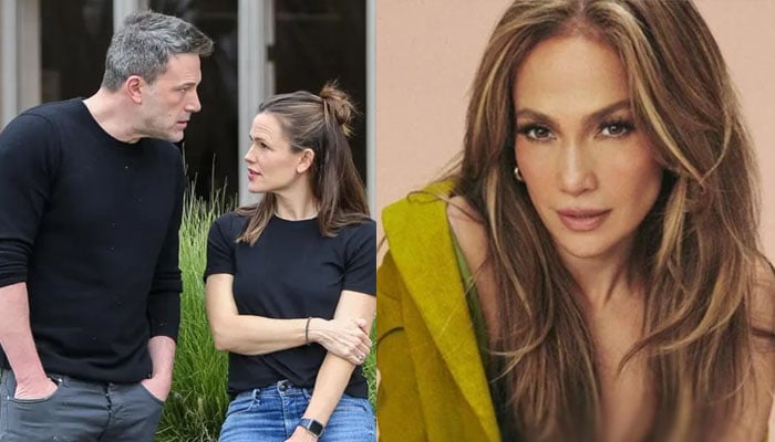 Ben Affleck leaning towards Jennifer Garner after divorce with Jennifer Lopez