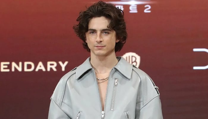 Timothée Chalamet makes rare comment about his growing moustache