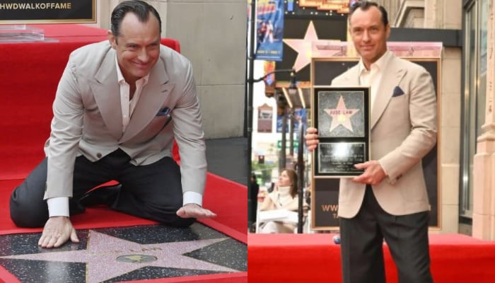 Jude Law receives Hollywood Walk of Fame star: We had to delay it