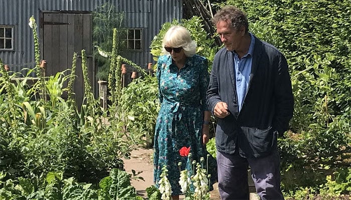 Monty Don gets private audience with Queen Camilla.