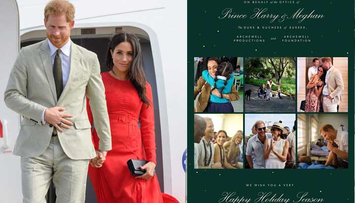 Prince Harry, Meghan Markle release 2024 Christmas card with Archie, Lilibet pics