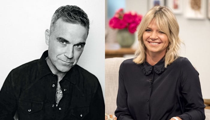 Zoe Ball experiences emotional moment with Robbie Williams