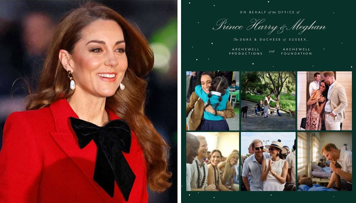 Kate Middleton releases new video after Harry, Meghan send Christmas card