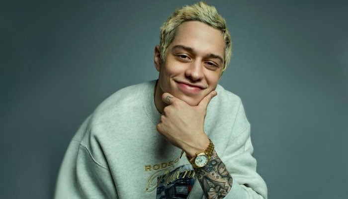 Pete Davidson makes rare red-carpet appearance at All In: Comedy About Live Broadway gala