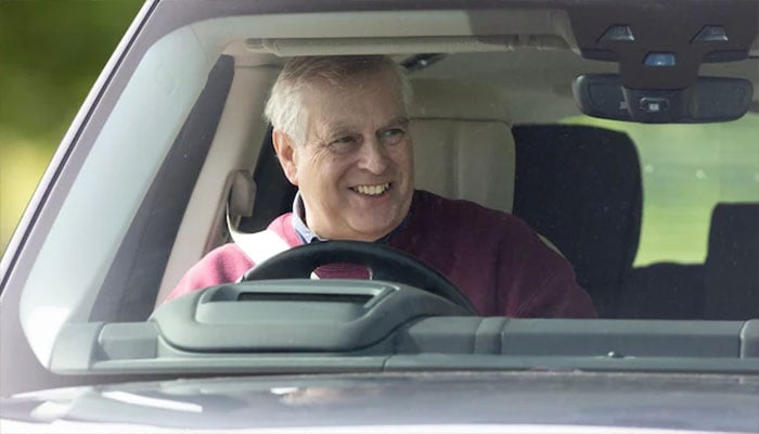 Duke of York spotted out and about ahead of Christmas.