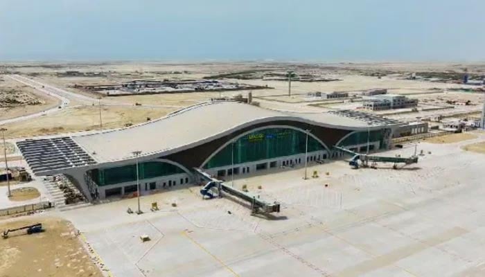 An overview of the New Gwadar International Airport. — Screengrab/PAA