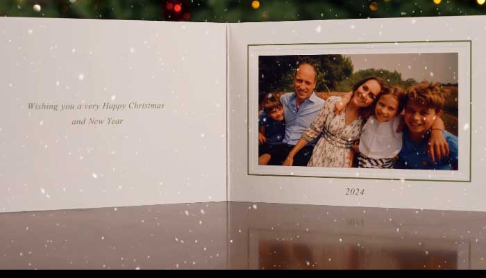 Kate Middleton, Prince William finally release 2024 Christmas card