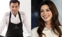 Anne Hathaway Goes For Scrumptious Bite At Chef Vikas Khanna's Restaurant