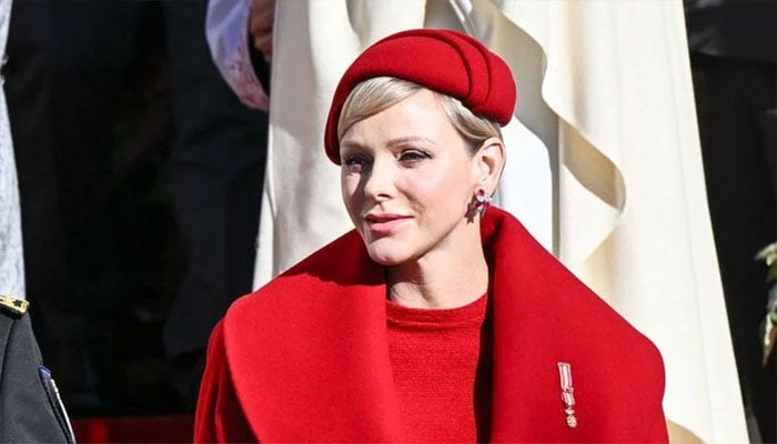 Princess Gabriella shares festive spirit in Monaco.