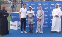 Pakistan's Tennis Prodigy Hassan Usmani Shines In Saudi Arabia