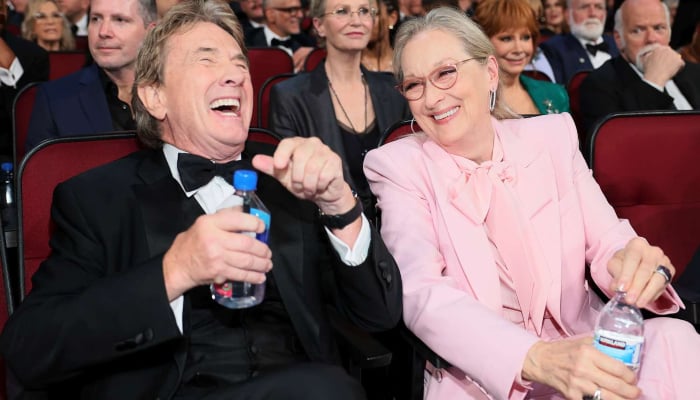 Meryl Streep and Martin Short’s wedding from Only Murders in the Building season 4 finale