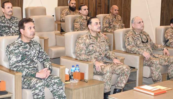 Chief of Army Staff (COAS) General Asim Munir interacting with officers and soldiers during his visit to Wana area of Khyber Pakhtunkhwas (KP) South Waziristan district, December 22, 2024. — ISPR