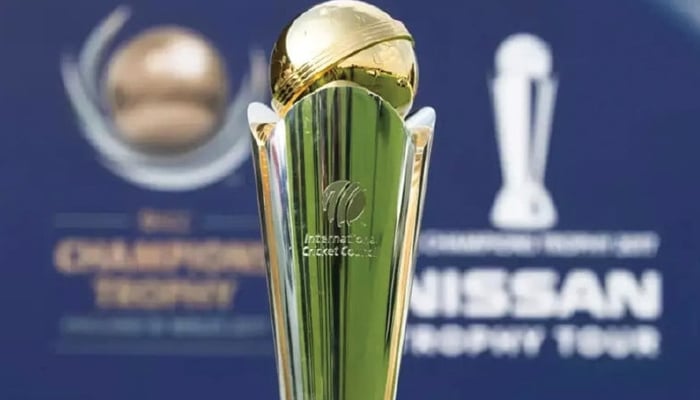 An undated image of the Champions Trophy on tour. — AFP/file