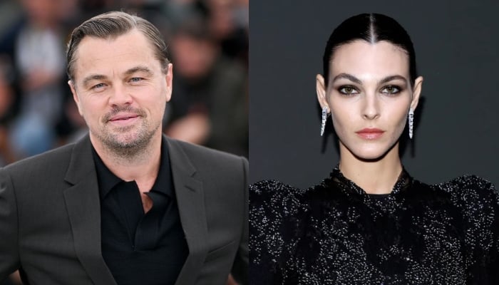 Leonardo DiCaprio takes Vittoria Ceretti to pre-Christmas dinner