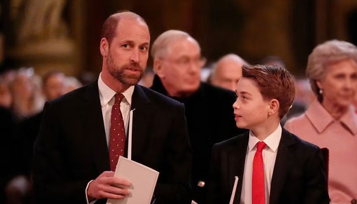 Prince George takes father Prince William role during major milestone