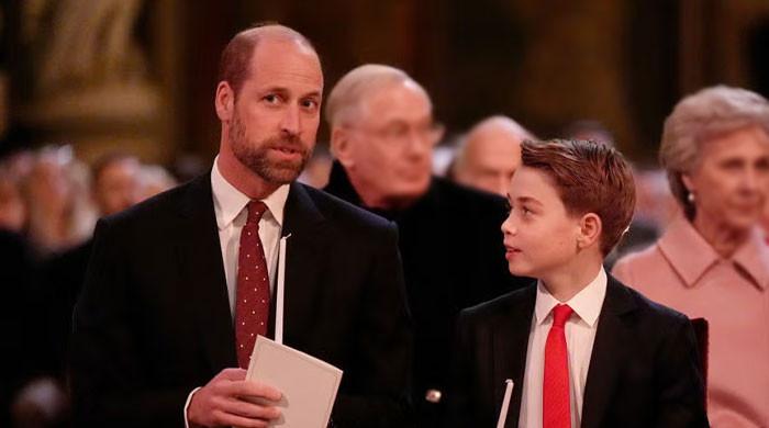 Prince George takes father Prince William function throughout main milestone