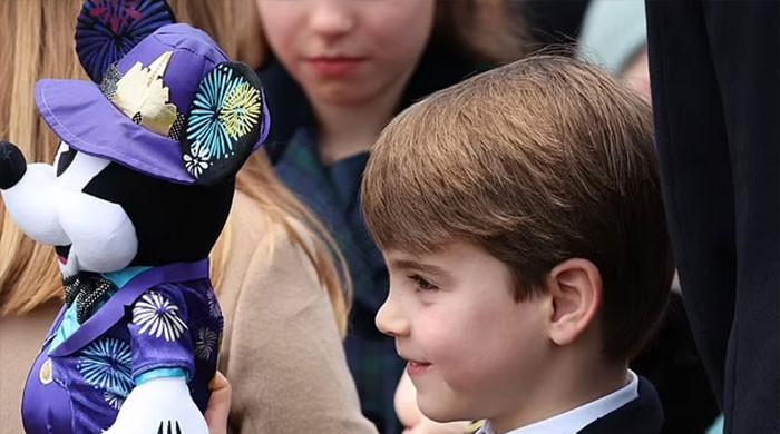 Prince Louis brings big smiles and chocolates to Sandringham festivities