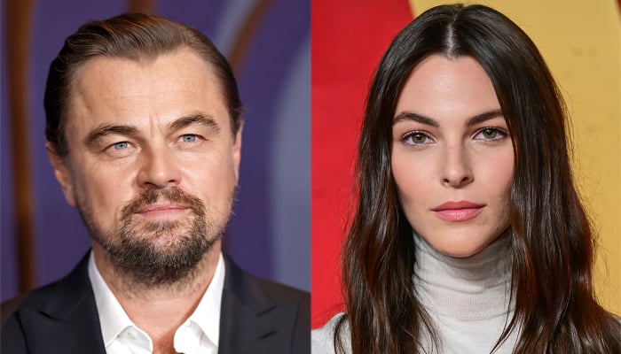 Leonardo DiCaprio and Vittoria Ceretti on Christmas Eve