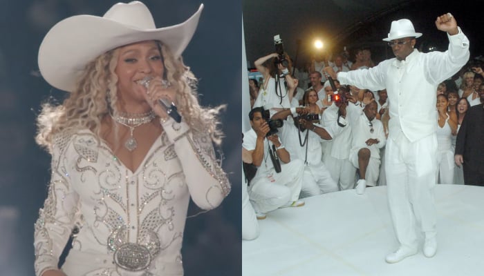 Beyoncé’s halftime performance sparks Diddy white party comparisons