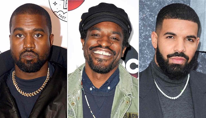 Kanye West includes André 3000s song after Drake leaks Life of the Party