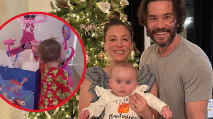 Kaley Cuoco shares daughter’s cute response to Christmas shock