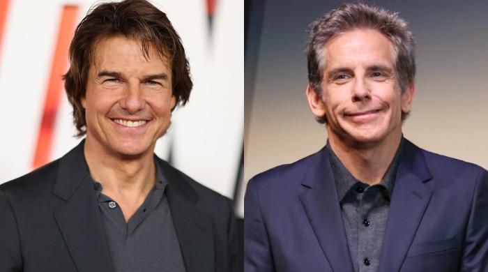 Ben Stiller pretends to be Tom Cruise’s ‘stunt double’