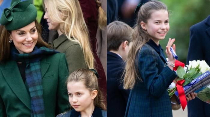 Princess Charlotte exudes Royal grace throughout Christmas day walkabout at Sandringham