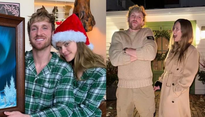 Logan Paul and Nina Agdal spent the holiday season with their family.