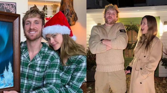 Logan Paul and Nina Agdal rejoice Christmas as new dad and mom