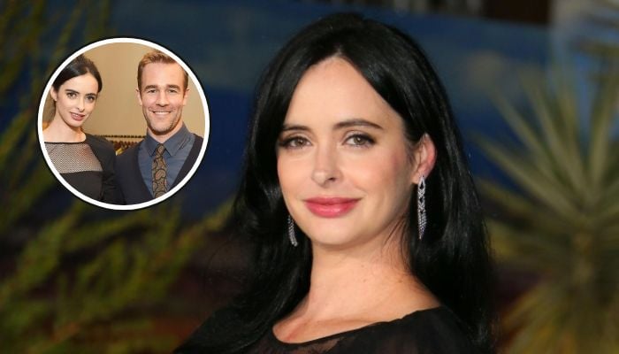 Krysten Ritter revealed hilarious memories shared with actor James Van Der Beek.