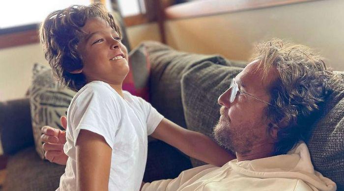 Matthew McConaughey shares heartwarming photographs together with his son