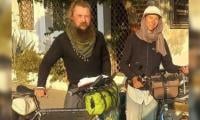 Foreign Cycling Couple Mugged In Sindh 