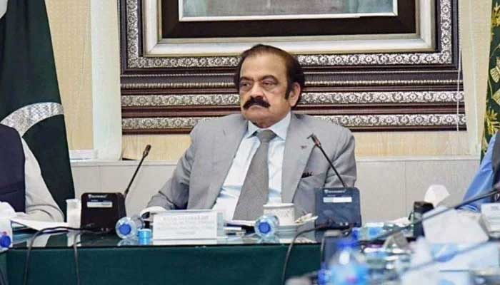 Prime Minister’s Advisor on Political Affairs Rana Sanaullah chairs meeting in Islamabad on October 8, 2024. —APP