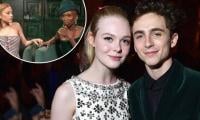 Timothee Chalamet, Elle Fanning Mimic Viral ‘Wicked’ Meme: Watch