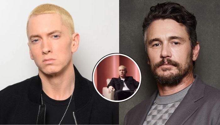 Eminem spoke about James Francos behaviour during his little time on The Interviews set.