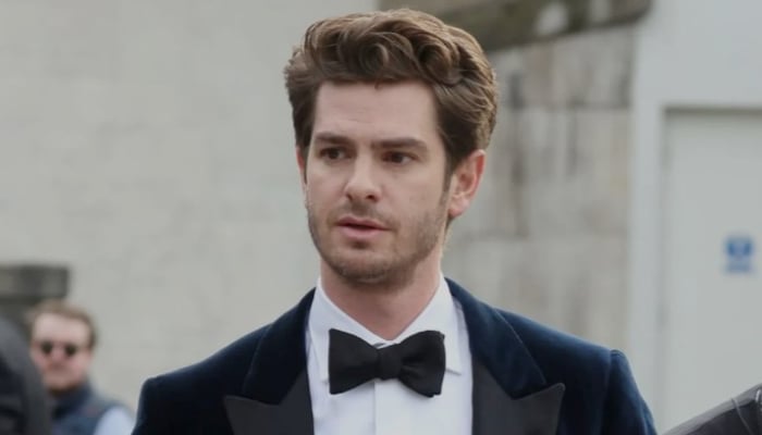 Andrew Garfield stars alongside Florence Pugh in We Live in Time