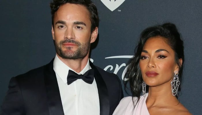 Nicole Scherzinger and Thom Evans practice new fitness goals in 2025