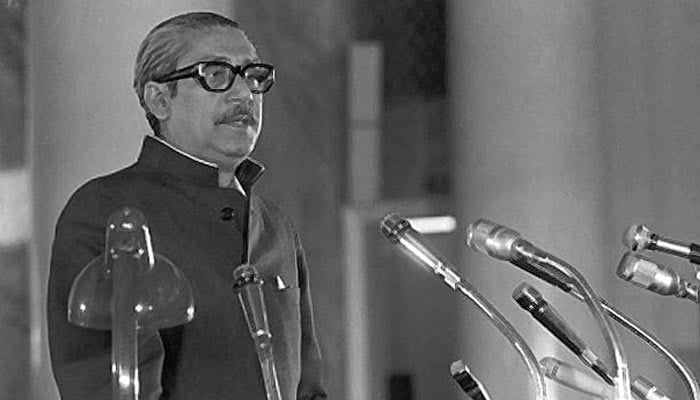 Former Bangladesh president Sheikh Mujibur Rahman. — AFP/File