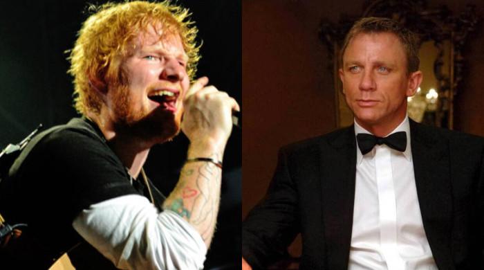 Ed Sheeran joins Daniel Craig at JK Rowling’s glitzy hogmanay bash