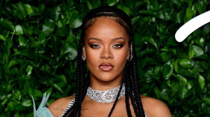 Rihanna claps again at troll insulting her brow over album delay