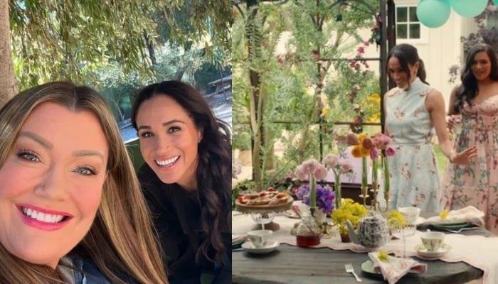 Jamie Kern Lima shared a celebratory photo with Meghan Markle