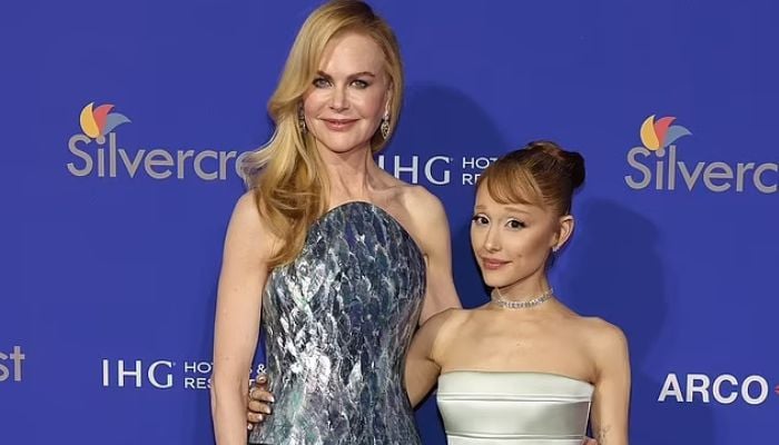 Ariana Grande and Nicole Kidman stunned as they attended Palm Springs Awards.