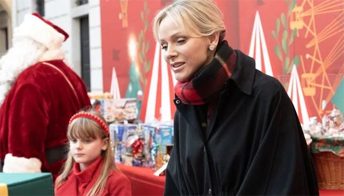 Princess Charlene and kids shine at the Royal Palace.