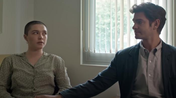 Florence Pugh breaks down head shaving scene from ‘We Live in Time’