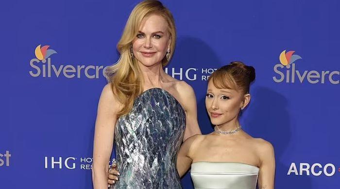 Ariana Grande, Nicole Kidman share heartfelt second at Palm Springs Awards