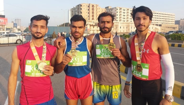 (From right to left) Mohammad Usman, Mohammad Qasim and Mohammad Akhtar. —Reporter