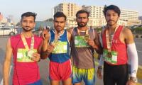 Second Karachi Marathon Draws Hundreds Of Runners In Chilly Weather